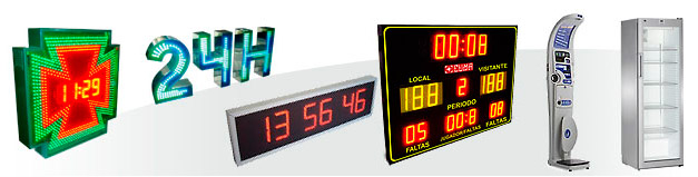 Catálogo de Relojes temperatura/hora en Ferrol